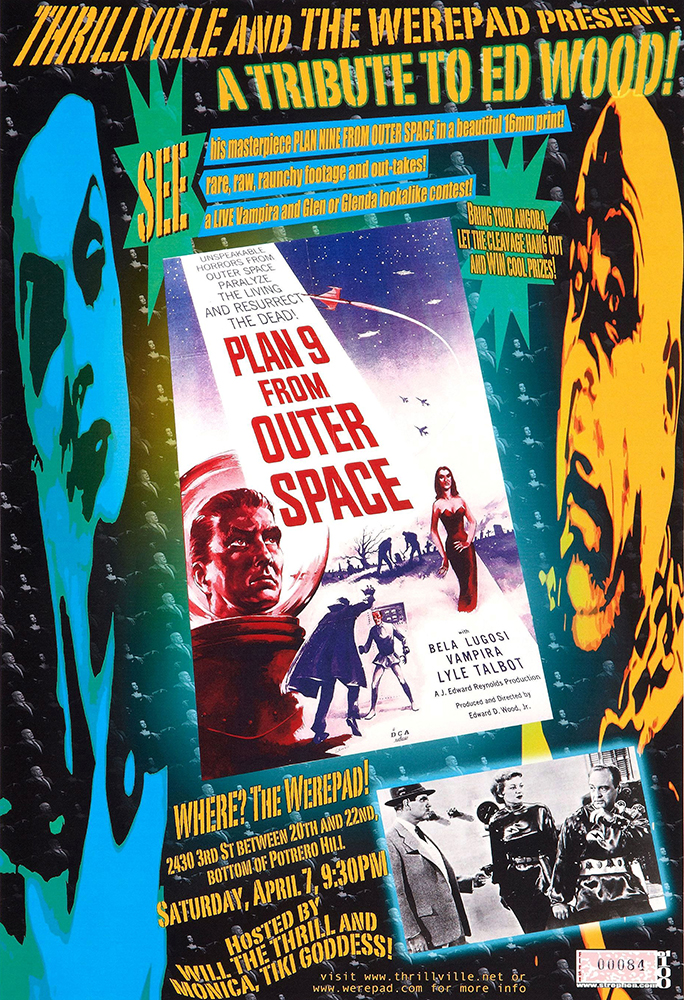 Plan 9 From Outer Space Movie Poster Print - 1959 - Sci-Fi - 1 Sheet ...